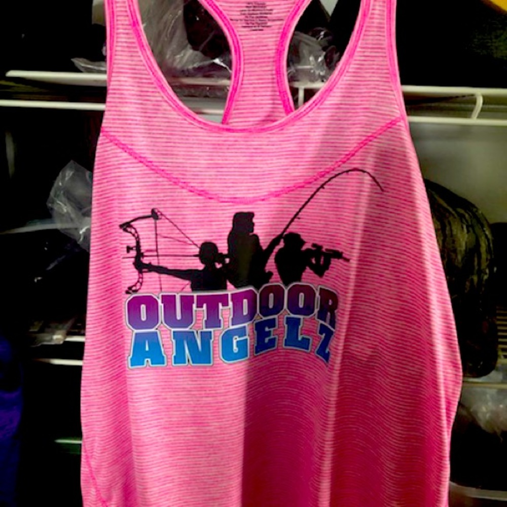 Dry wicking ladies tank top